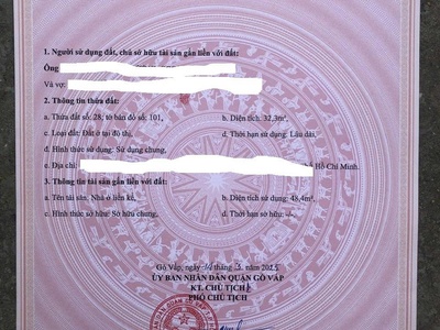 Chính chủ bán nhà riêng trương đăng quế   gần chung cư sony, gò vấp 2