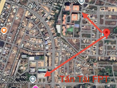 Em tấn tài fpt xin giới thiệu đến quý anh/chị nhà đầu tư lô đất v3 fpt, :giá tốt hiếm v3 fpt trục 1