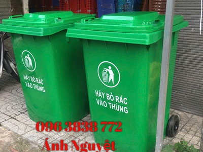 Đại lý bán Thùng rác 360L nắp kín 1