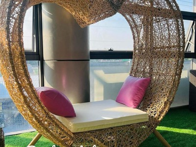 Ghế chụp hình mây tre 5