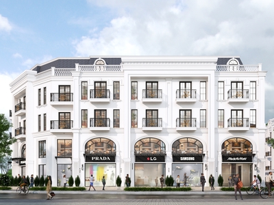 Shophouse 4 tầng tại mặt tiền đường Đào Tấn, Trần Thái Tông, TP Huế. Vị trí vàng của TP 2