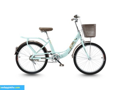 Xe Đạp Trẻ Em Nữ 10 Tuổi Raccoon Rina 20 Inch - Đẹp, Dễ Đi, An Toàn Cho Bé 0