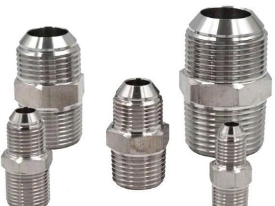 Co, cút đầu nối thuỷ lực Inox 304 chịu áp cao 6