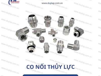 Co, cút đầu nối thuỷ lực Inox 304 chịu áp cao 1