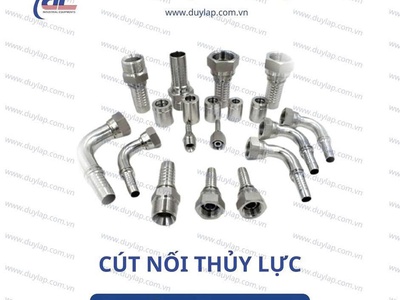 Co, cút đầu nối thuỷ lực Inox 304 chịu áp cao 0