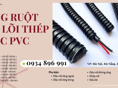 Ống Ruột Gà Lõi Thép Và Đầu Nối Lắp Sẵn Tại Hà Nội, Hưng Yên, Bắc Ninh 0