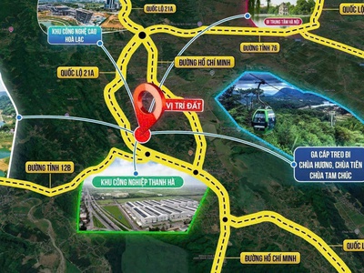 Chỉ từ 500 triệu sở hữu ngay đất nền vị trí vàng ven hà nội trung tâm thị trấn thanh hà hòa 0