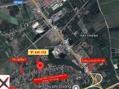 Mặt đường sông he dương kinh 81m   giá hiếm khu ven vin, phù hợp đầu tư giữ tài sản  zalo 0567 222 4