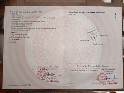 Lô đất mặt đường nhựa tân thành dương kinh diện tích gọn, dễ giao dịch, phù hợp đầu tư dòng tiền 3