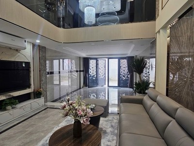 Siêu phẩm nhà phố - 5 tầng thang máy   mới tinh full nội thất cao cấp - hẻm xe hơi vào ngủ nhà 0