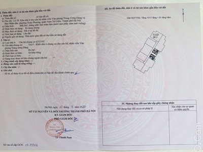 Căn hộ cc cao cấp -  trịnh văn bô - hàng xóm công chức   ô tô đỗ chân tòa nhà  87m2 4