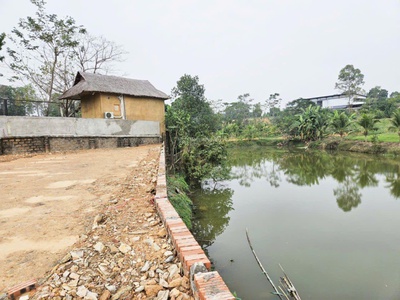 Cơ hội sở hữu 100m thổ cư view hồ tại đồng trạng, sơn tây. gần đô thị hòa lạc, đại học quốc gia, 2