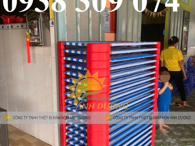 Giường lưới mầm non 1m2, giường lưới mầm non 1m 2