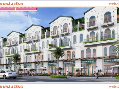 Bán sh0phouse 2 mặt tiền    đường lê lợi 40m   trung tâm tp mới bình dương 2