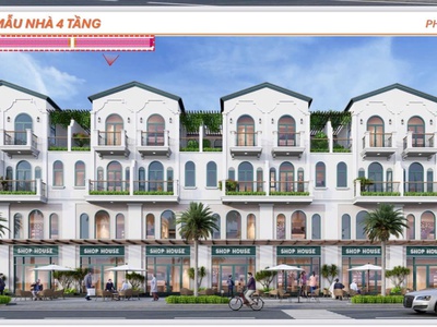 Bán sh0phouse 2 mặt tiền    đường lê lợi 40m   trung tâm tp mới bình dương 3