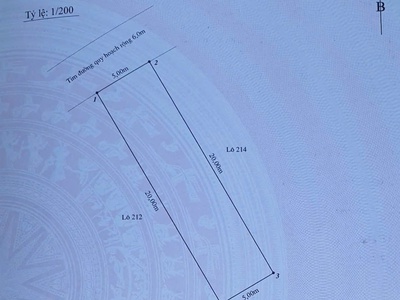Bán đất tuyến 2 bùi viện - cạnh vinmec, 100m, ngang 5, đường 12m, giá 71 tr/m 2