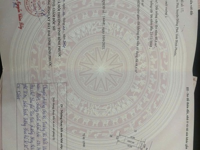 Cơ hội sở hữu 4 lô đất sát hồ đảo yến trung tâm hành chính đồng phú 1