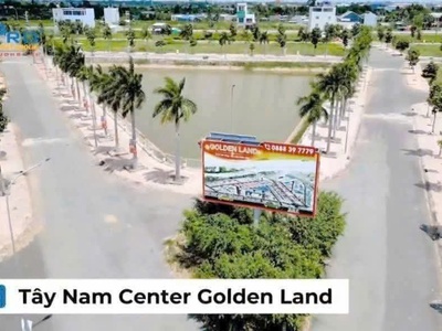 200m2 ođt đường số 16, tây nam centre golden trung tâm thủ thừa, lối ra cao tốc châu thành 2