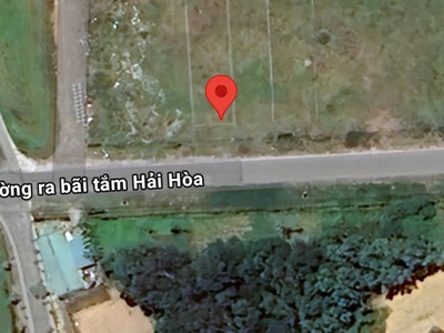 Chính chủ bán gấp 2 lô đất đấu lưng   mặt tiền đường xuống khu du lịch hải hòa 2