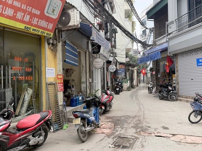 Bán đất lĩnh nam 104M ô tô tránh kinh doanh hoàng mai 0