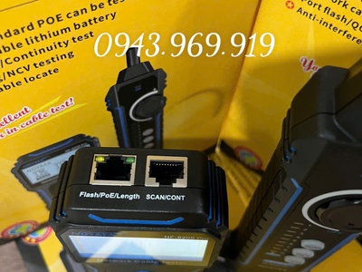 NF-8209 Pro Bộ Test Dây, Đo Chiều Dài Dây, Dò Dây, PoE Có Màn Hình LCD 2