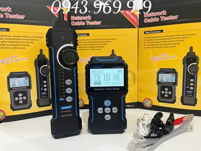 NF-8209 Pro Bộ Test Dây, Đo Chiều Dài Dây, Dò Dây, PoE Có Màn Hình LCD 3