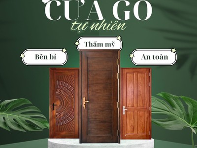 Sở hữu ngay cửa gỗ tự nhiên tại SaiGonDoor với giá rẻ 0