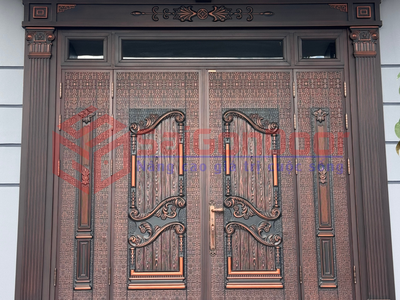 Cửa thép Vân gỗ 0