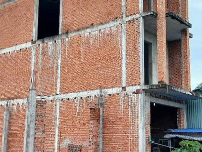 Bán đất tặng nhà ba tầng mặt tiền đường hẻm lớn sát quốc lộ 22 củ chi hơn 126m2 chỉ 5tỷ 3