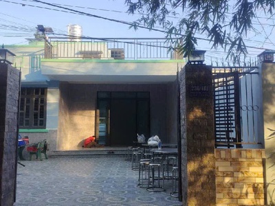 Bán nhà hai tầng mặt tiền đường hẻm lớn sát quốc lộ 22 củ chi ngang hơn 9m hơn 300m2 nhỉnh 5tỷ 1