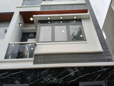  nhà phố hiện đại có sân vườn mini hẻm xe hơi - đường huỳnh tấn phát nhà bè  0