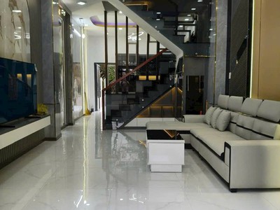  nhà phố hiện đại có sân vườn mini hẻm xe hơi - đường huỳnh tấn phát nhà bè  3