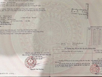 Bán nhà chính chủ gửi hẻm 2640 huỳnh tấn phát - nhà bè 1