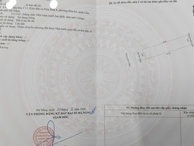 Bán nhà c4 tầng đường 7,5m lê thạch - trục đường kinh doanh 0