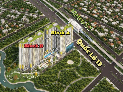 Chỉ 150 triệu giữ suất đầu tư - căn hộ bcons newsky   mặt tiền quốc lộ 13, thuận an, bình dương 3