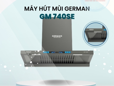 Máy hút mùi âm tủ German GM 740SE   Công nghệ Auto Clean làm sạch động cơ chỉ trong 9 phút 0