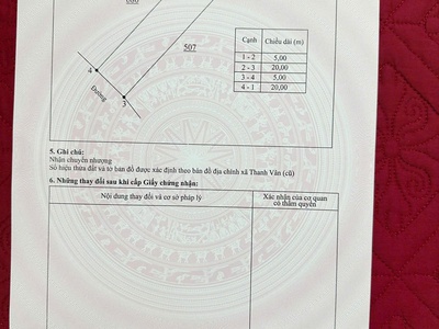 Bán đất Xuân Trường, Thanh Vân, Tam Dương, Vĩnh Phúc. DT 200m2 giá chỉ 2.9 tỷ 4