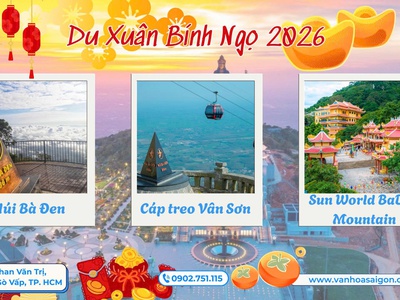Tết Âm 2026 - Du lịch Tây Ninh 1N - SGC Tourist 0