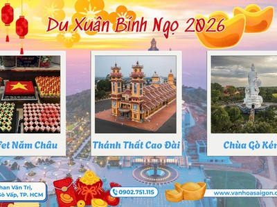 Tết Âm 2026 - Du lịch Tây Ninh 1N - SGC Tourist 1