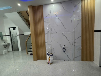 Cần tiền bán gấp mặt tiền đường nhựa 1 lầu 1 trệt mới xây chưa ở tt long điền, brvt 3