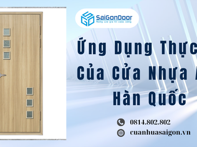 Ứng Dụng Thực Tế Của Cửa Nhựa ABS Hàn Quốc 0