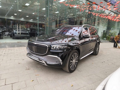 Bán xe Mercedes Benz GLS480 Maybach màu Đen nội thất nâu xe sản xuất năm 2022 đăng ký 2023 xe đi hơn 1