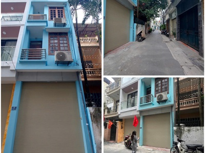 Bán nhà 4 tầng - ngõ 4m ô tô vào tận nhà - vương thừa vũ 0