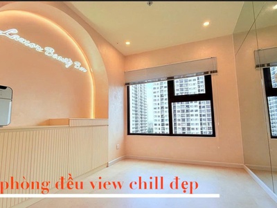 Bán căn hộ tầng 8 đẹp thoáng nhất khu, 1 phòng ngủ , 1wc, phòng khách, ban công nội thất căn bản. 4