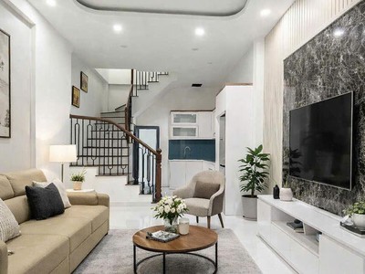 Nhà đẹp - giá tốt-bán nhà việt hưng long biên nhà mới kính coong full nội thất cách 5m ra 0