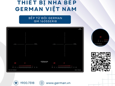Bếp từ đôi German GM 1605Seri6 0
