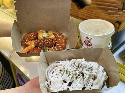 Hộp giấy Kraft đựng thức ăn 1