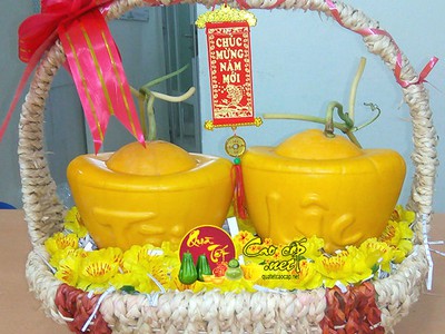 Bưởi Hồ Lô Tài Lộc quà tết cao cấp 2026 7