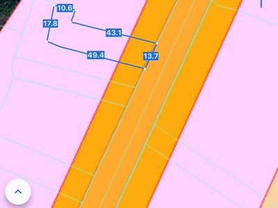 Bán Đất Mặt Tiền Đường DT744   Dầu Tiếng, Bình Dương, DT 727,3m2 SHR 0