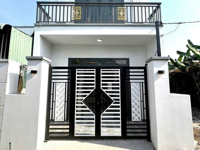 Nhà 1 trệt 1 lầu, sổ hồng riêng, full thổ cư, cuối đường đồng khởi, ngay bệnh viện da liễu 0